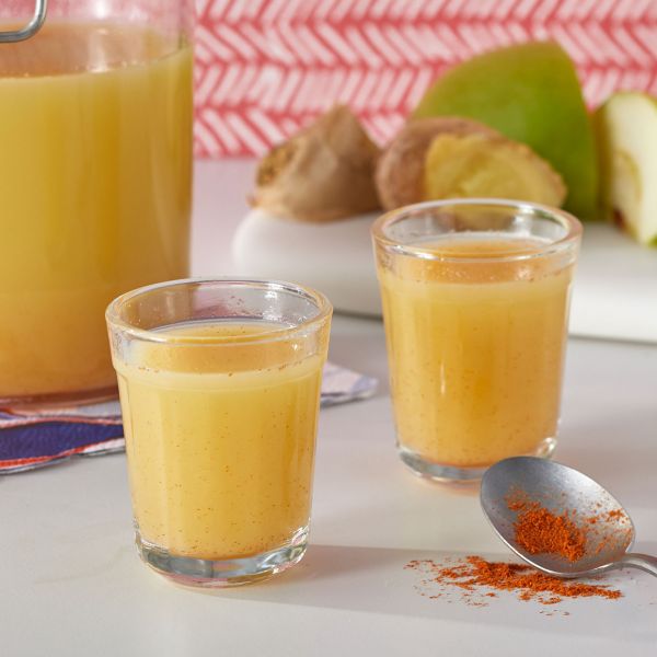 Вкусный яблочно-лимонный витаминный напиток