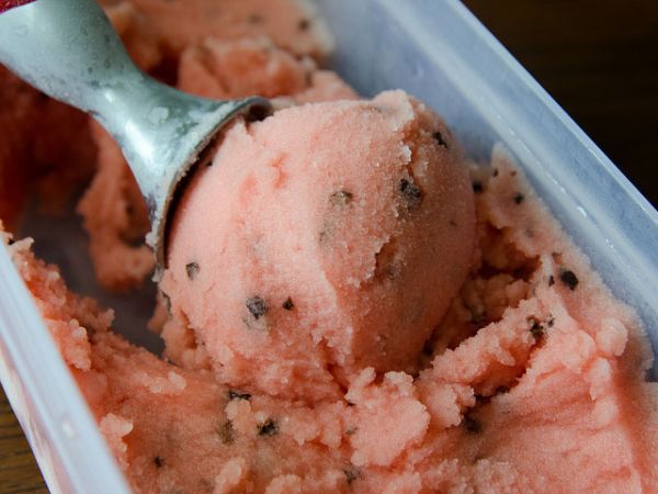 Домашнее арбузное мороженое - это так просто!