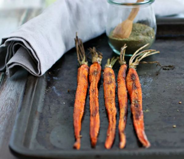Простой и ароматный гарнир из моркови