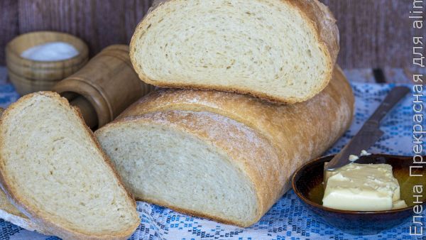 Домашний пшеничный хлеб из дрожжевого теста