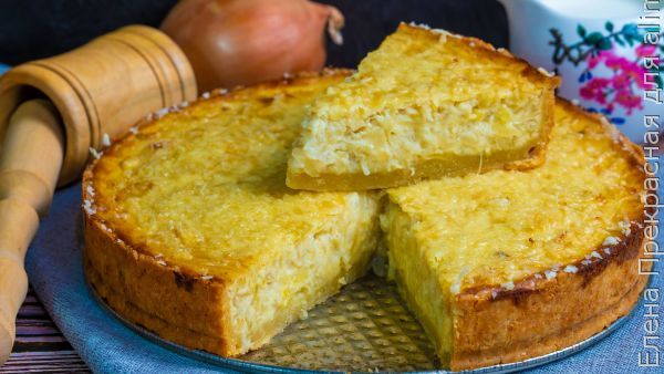 Пирог с сыром , пошаговый рецепт на ккал, фото, ингредиенты - Nora