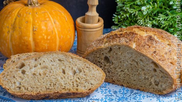 Пшеничный хлеб с цельнозерновой мукой