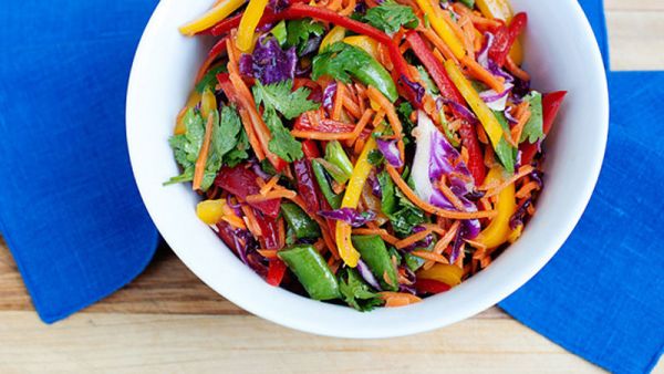 Полезный салат из овощей за 25 минут