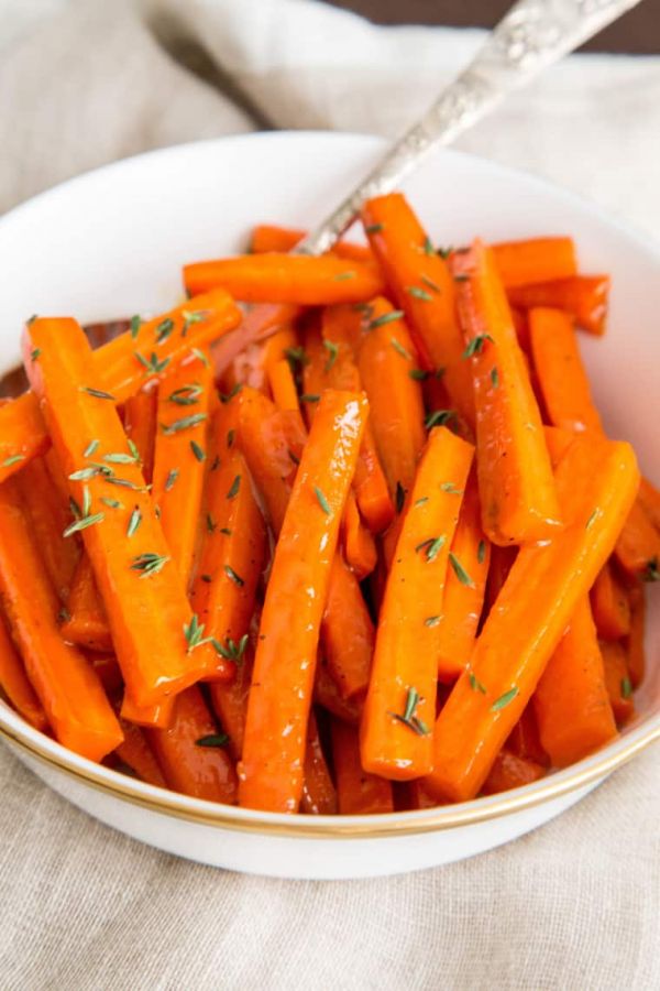 Как приготовить глазированную морковь