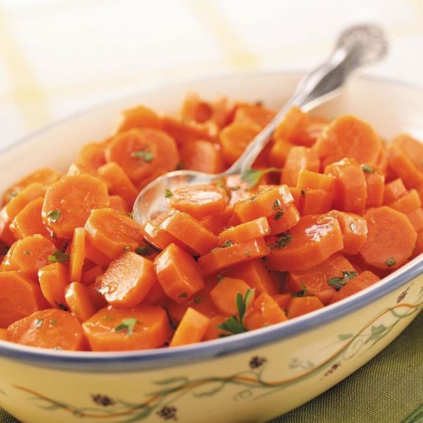 Глазированная морковь за 25 минут