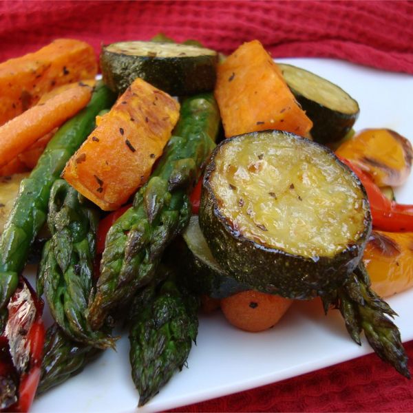 Запеченные в духовке овощи – постно, вкусно, ароматно