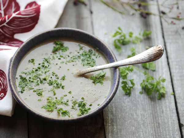 Вкусный и ароматный грибной крем-суп для всей семьи