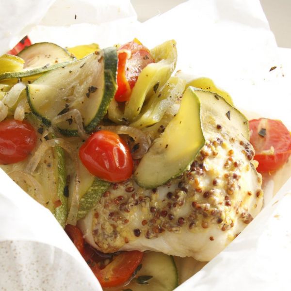 Куриное филе с овощами в духовке - рецепт с фото