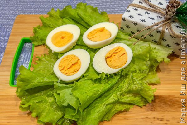 Идеальные яйца вкрутую для ваших салатов и закусок