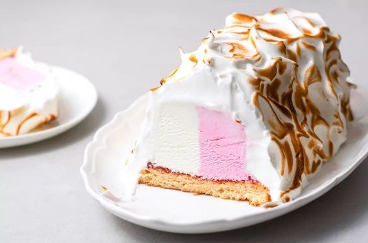 Восхитительный торт «Аляска» с мороженым за 20 минут